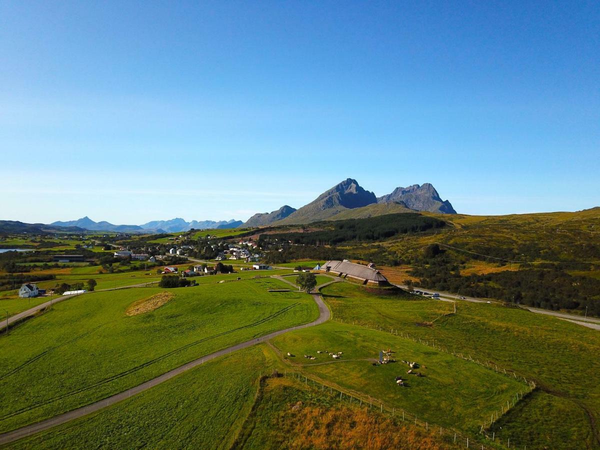 Midnight Sun View Lofoten Leknes Eksteriør billede