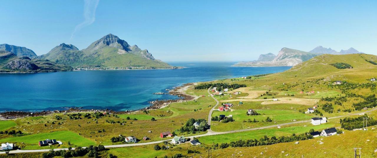 Midnight Sun View Lofoten Leknes Eksteriør billede